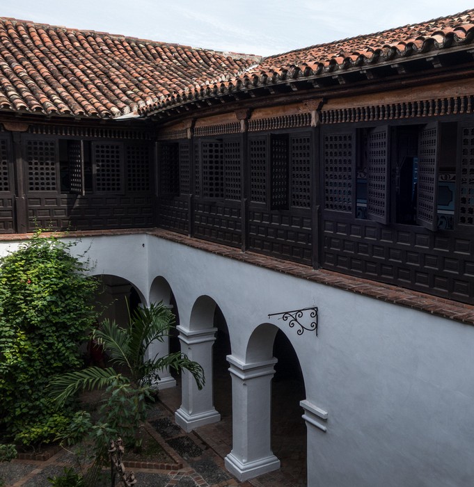 Museum Casa de Diego Velazquez, oldest house in Cuba.<br />Oct. 30, 2016 - Santiago de Cuba.