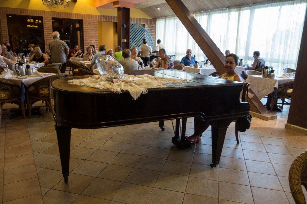 Breakfast at Melia Santiago de Cuba Hotel.<br />Oct. 31, 2016 - Santiago de Cuba.
