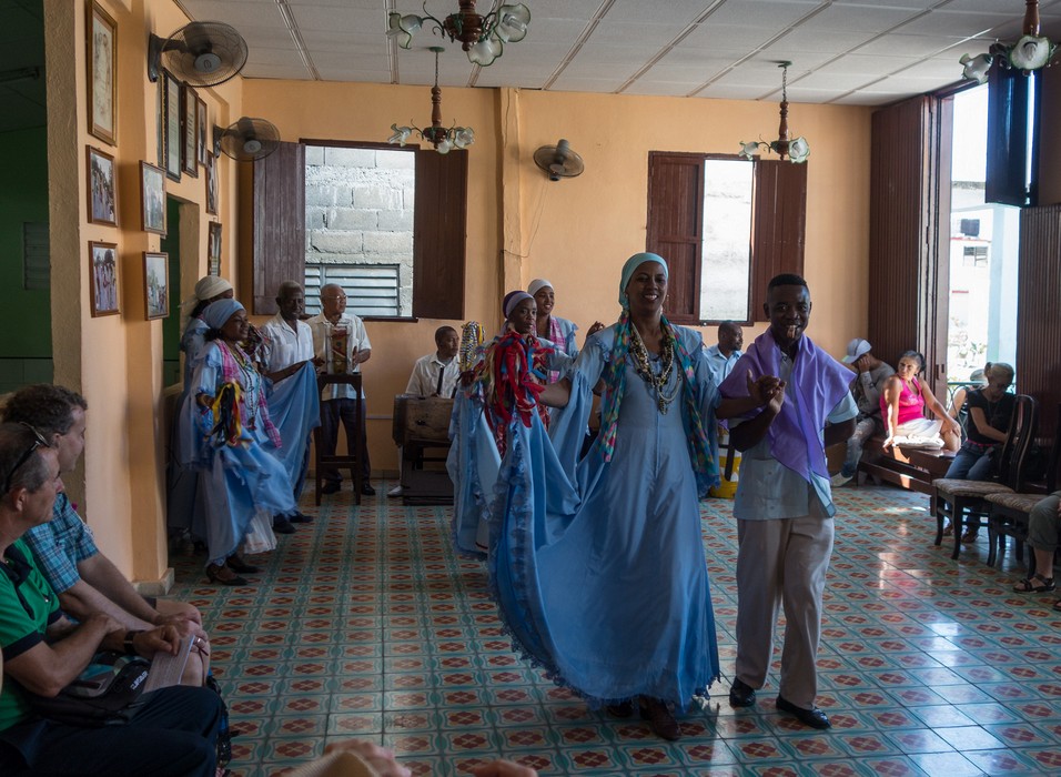 At the Tumba Francesa dance hall.<br />Oct. 31, 2016 - Guantanamo, Cuba.