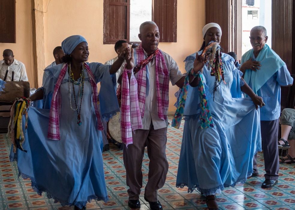 At the Tumba Francesa dance hall.<br />Oct. 31, 2016 - Guantanamo, Cuba.