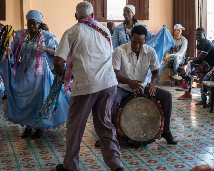 At the Tumba Francesa dance hall.<br />Oct. 31, 2016 - Guantanamo, Cuba.