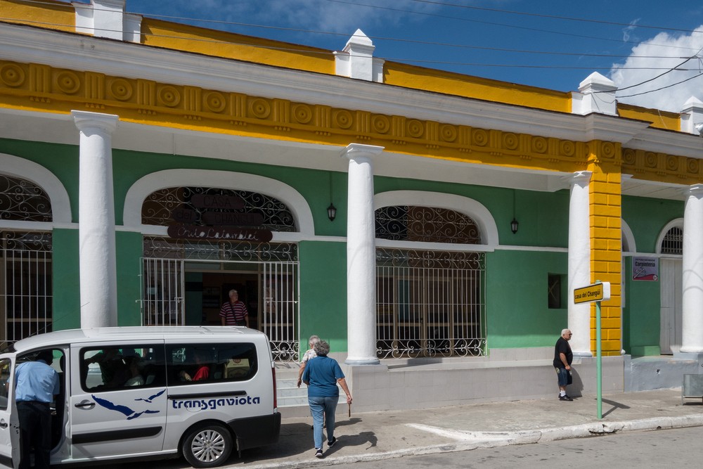 On to the casa del Chang�i across the street.<br />Oct. 31, 2016 - Guantanamo, Cuba.
