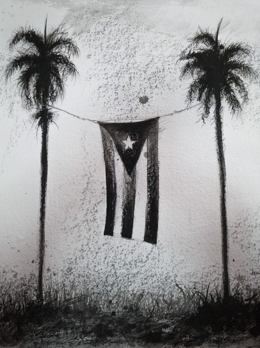 At artist Carlos Rafael's home.<br />Oct. 31, 2016 - Guantanamo, Cuba.