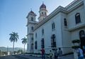 Osmar, Joyce, Norma, and Paul at Our Lady of Charity Basilica.<br />Nov. 2, 2016 - El Cobre, Cuba.