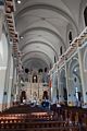Interior of Our Lady of Charity Basilica.<br />Nov. 2, 2016 - El Cobre, Cuba.