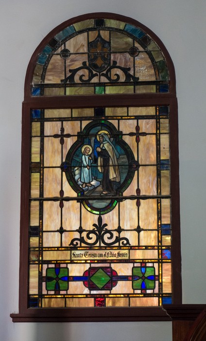 Interior of Our Lady of Charity Basilica.<br />Nov. 2, 2016 - El Cobre, Cuba.
