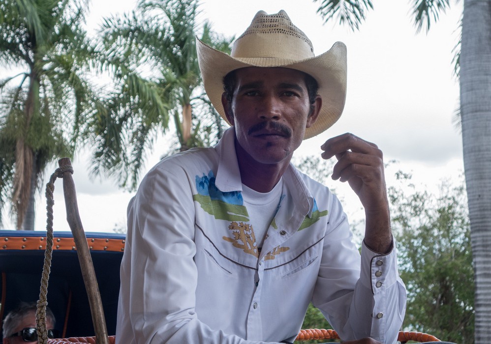 Paul and Norma's carriage driver.<br />Nov. 2, 2016 - Bayamo, Cuba.