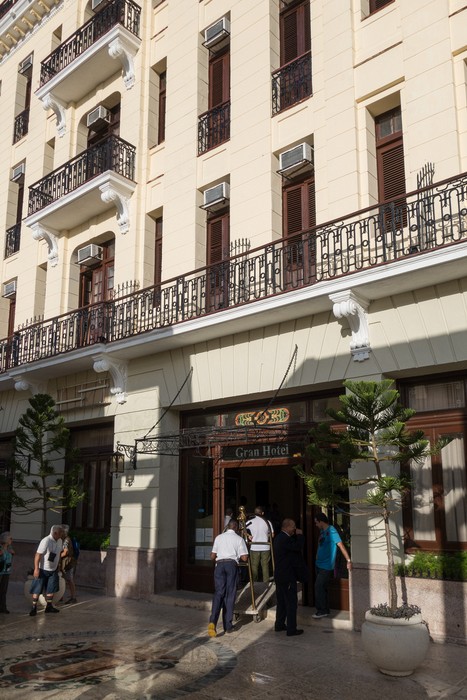 Gran Hotel, our home for three nights.<br />Nov. 3, 2016 - Camag�ey, Cuba.