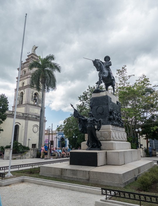 Monument to Ignacio Agramonte.<br />Parque Ignacio Agramonte.<br />Nov. 3, 2016 - Camag�ey, Cuba.
