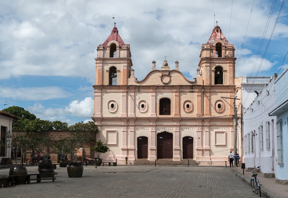 Iglesia de Nuestra Senora del Carmen.<br />Plaza del Carmen.<br />Nov. 3, 2016 - Camag�ey, Cuba.