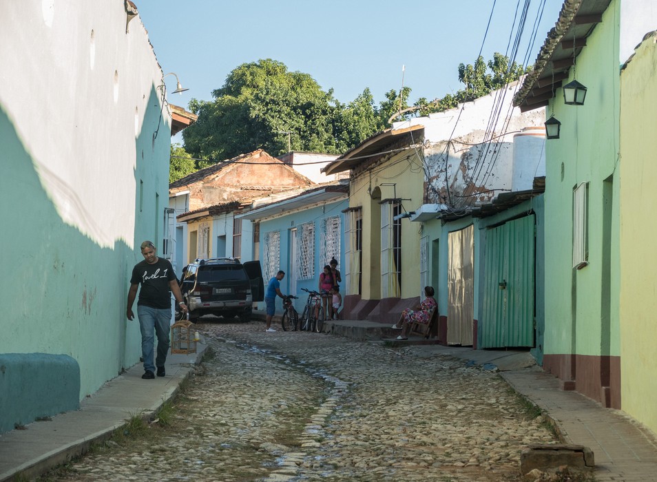 Street scene.<br />Nov. 5, 2016 - Trinidad, Cuba.