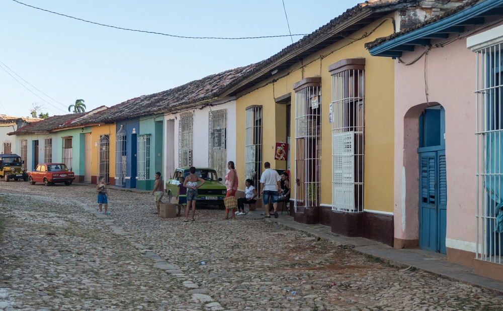 Another street scene.<br />Nov. 5, 2016 - Trinidad, Cuba.