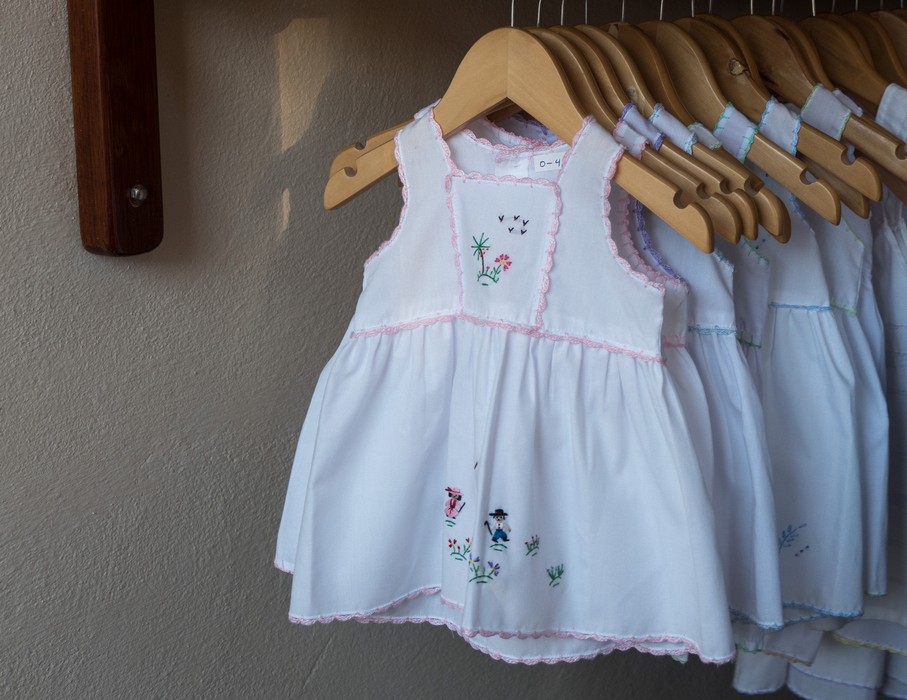 Store of handmade clothing.<br />Nov. 5, 2016 - Trinidad, Cuba.