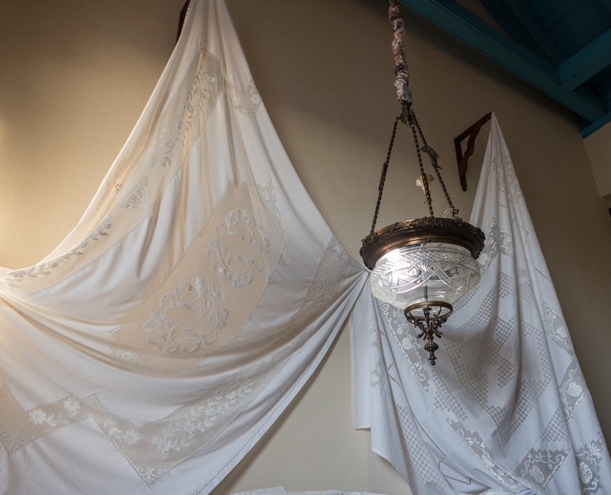 Store of handmade clothing.<br />Nov. 5, 2016 - Trinidad, Cuba.