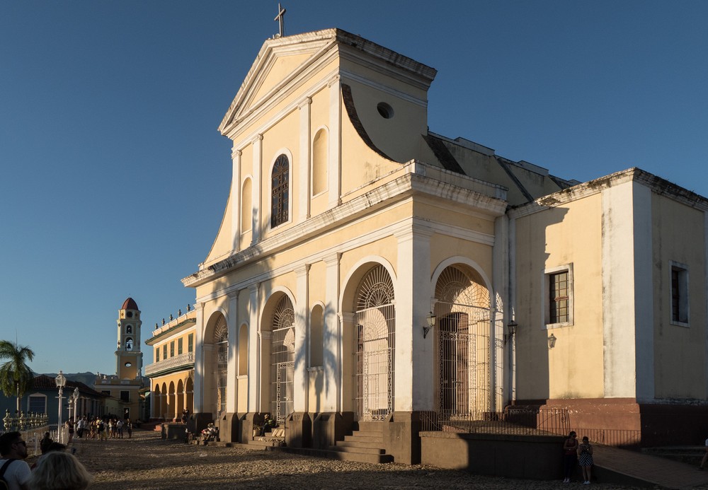 Iglesia de la Santisima Trinidad.<br />(Church of the Holy Trinity.)<br />Nov. 5, 2016 - Plaza Mayor, Trinidad, Cuba.