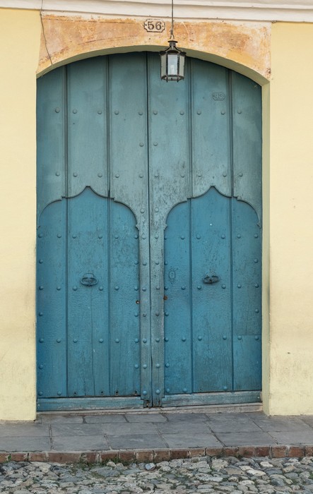 Doors within a door.<br />Nov. 5, 2016 - Plaza Mayor, Trinidad, Cuba.