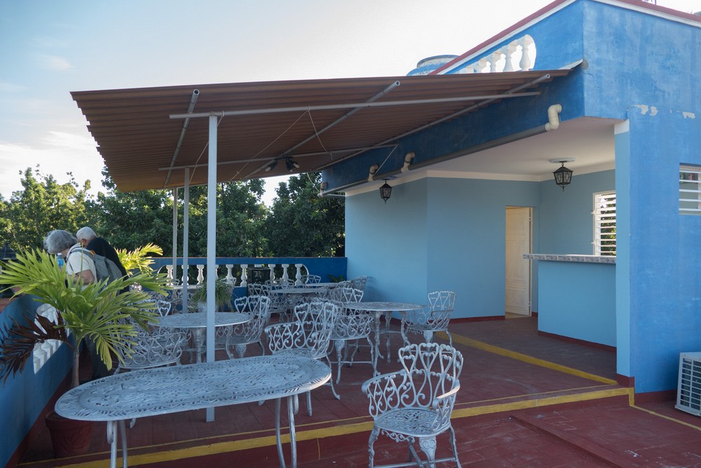 Joyce and Eddie at the casa particular where Osmar and Juan stayed.<br />Nov. 6, 2016 - Trinidad, Cuba.