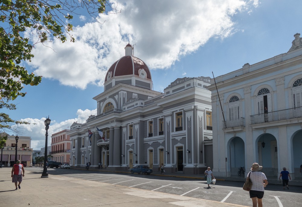 Another shot of the Government Palace.<br />Nov. 6, 2016 - Plaza de Armas, Cienfuegos, Cuba.