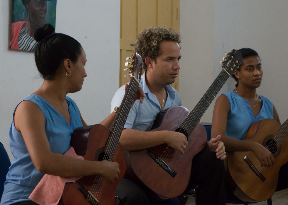 Cienfuegos Orchestra.<br />Nov. 6, 2016 - Plaza de Armas, Cienfuegos, Cuba.
