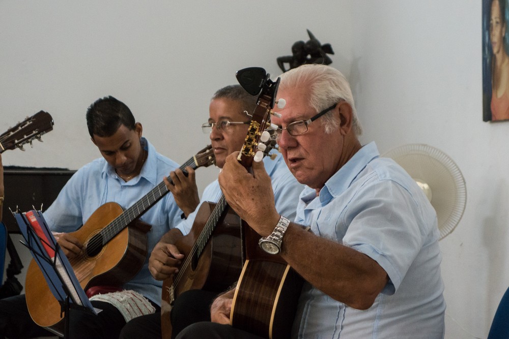 Cienfuegos Orchestra.<br />Nov. 6, 2016 - Plaza de Armas, Cienfuegos, Cuba.