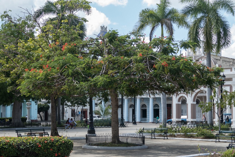 Nov. 6, 2016 - Plaza de Armas, Cienfuegos, Cuba.