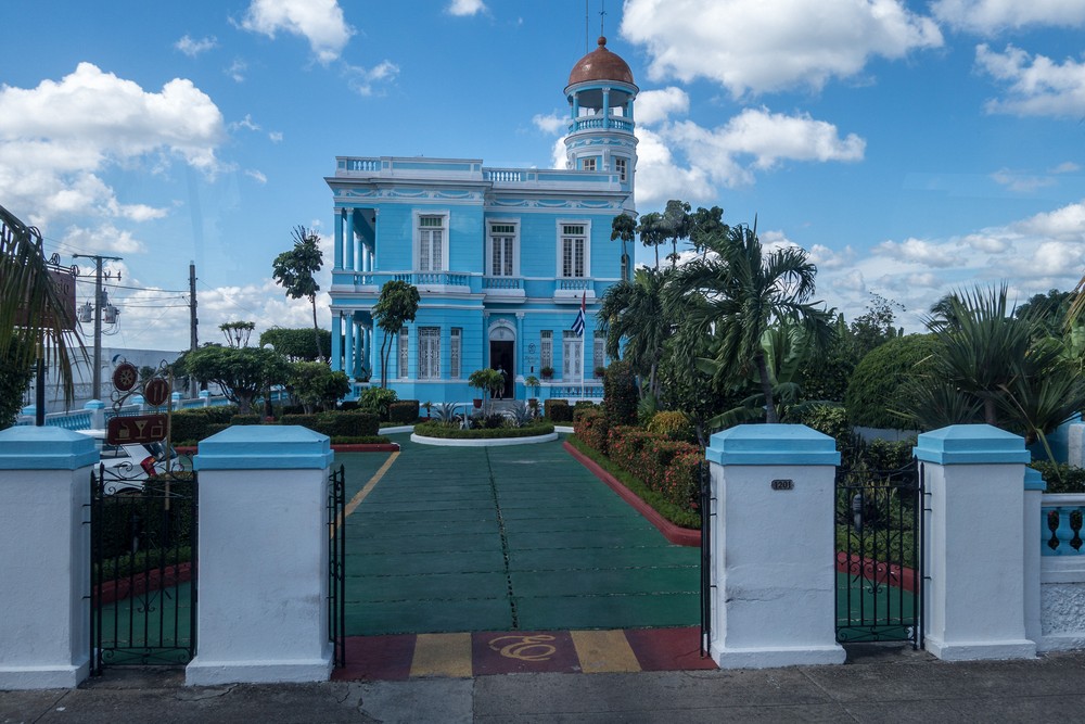 The Palacio Azul.<br />Nov. 6, 2016 - Cienfuegos, Cuba.