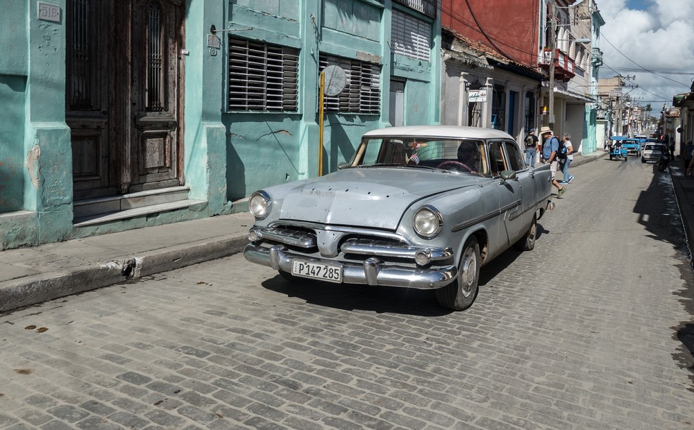 Another old American car.<br />Nov. 7, 2016 - Santa Clara, Cuba