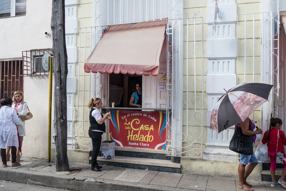 Ice cream!<br />Nov. 7, 2016 - Santa Clara, Cuba