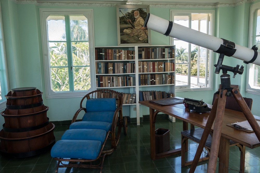 Ernest Hamingway's home in Cuba: Finca la Vigia.<br />Nov. 9, 2016 - San Francisco de Paula, Havana, Cuba