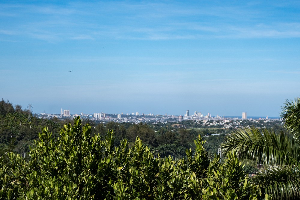 View of Havana skyline.<br />Ernest Hamingway's home in Cuba: Finca la Vigia.<br />Nov. 9, 2016 - San Francisco de Paula, Havana, Cuba