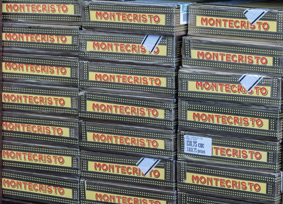 In the cigar shop.<br />Fortaleza de San Carlos de la Caba�a.<br />Nov. 9, 2016 -  East Havana, Cuba