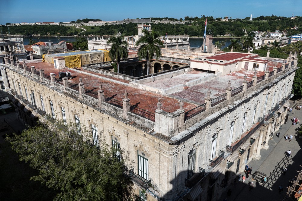 Palacio de los Capitanes Generales.<br />For lunch atop Hotel Ambos Mundos. <br />Nov. 9, 2016 - Havana, Cuba