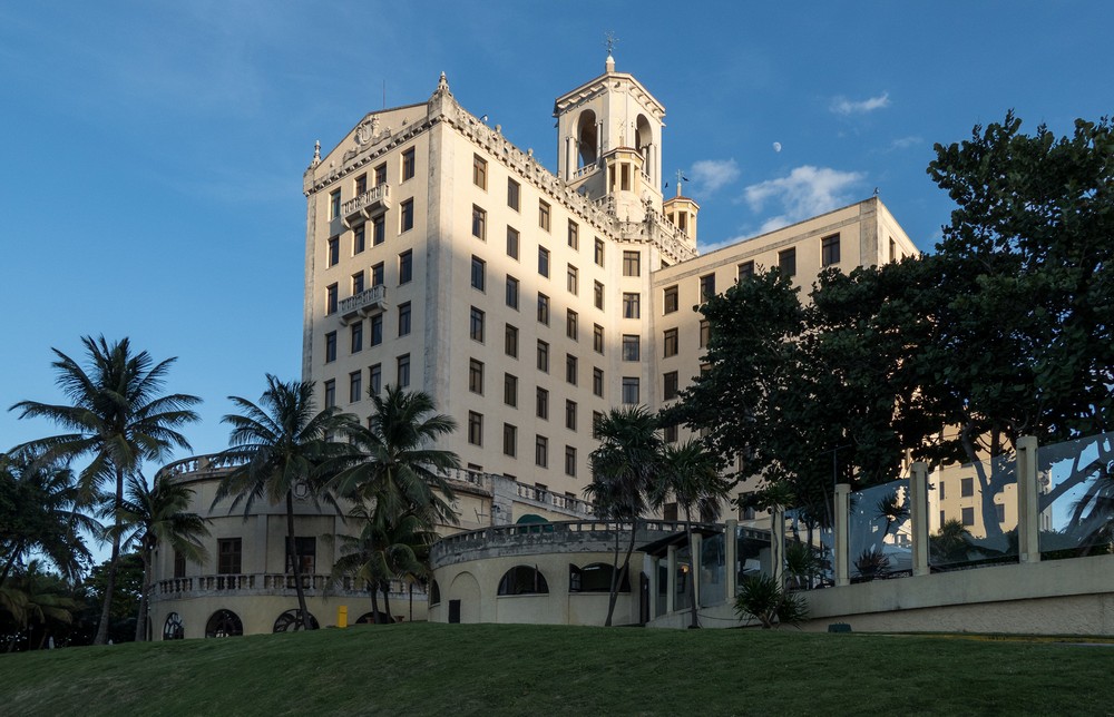 The back side of Hotel National.<br />Nov. 9, 2016 - Havana, Cuba