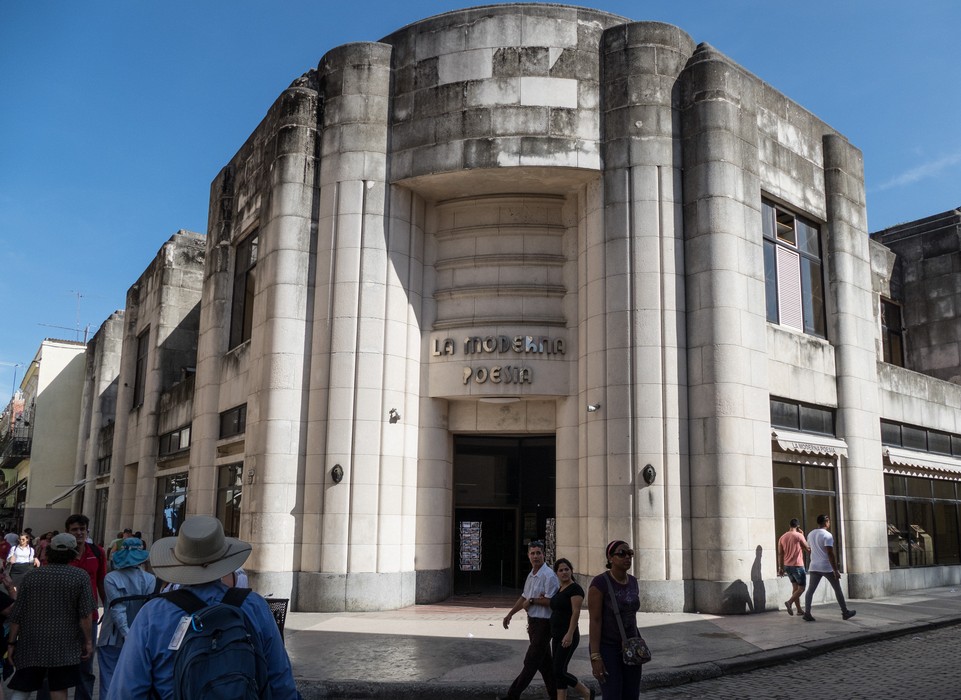 Walking along Calle Obispo.<br />Nov. 10, 2016 - Havana, Cuba.