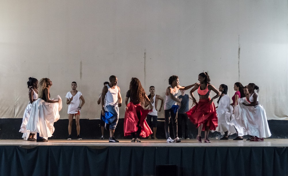 Havana Queens Dance Company practice at the Menendez School.<br />Nov. 11, 2016 - Havana, Cuba.
