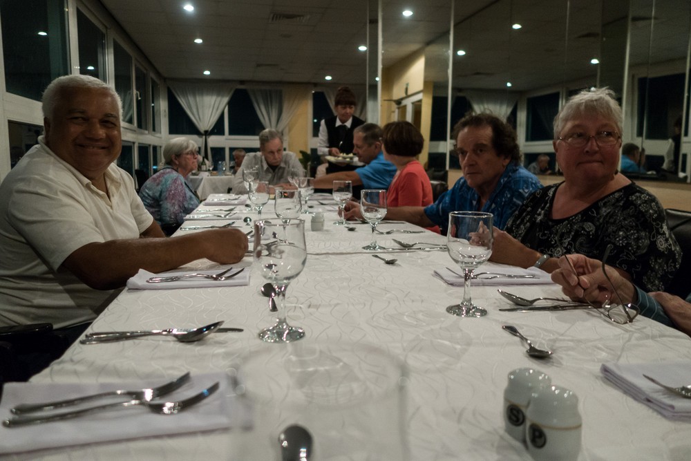 Eddie, Janet, Bob, Bill, Terry, Paul, and Norma.<br />Dinner at "La Torre" restaurant.<br />Nov. 11, 2016 - Havana, Cuba.