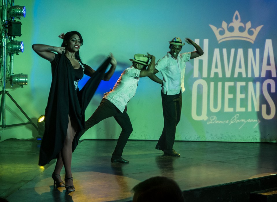 Havana Queens Dance Company performance.<br />Nov. 11, 2016 - Hotel Habana Libre, Havana, Cuba.