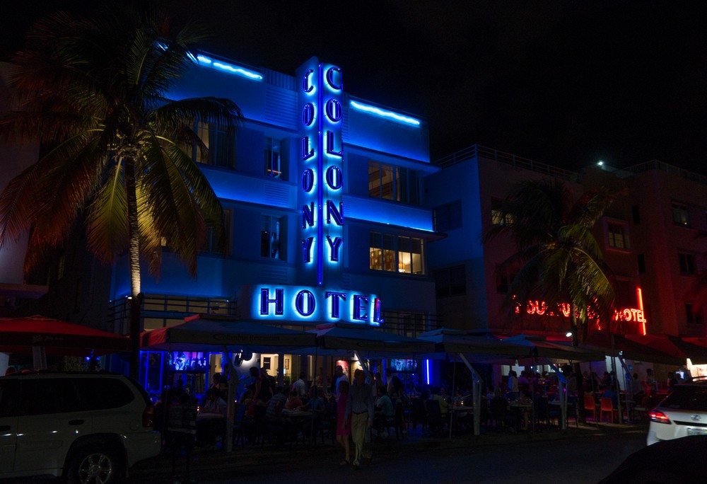 Along Ocean Drive.<br />Nov. 12, 2016 - Miami Beach, Florida.