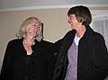 Dec. 5, 2008 - Palmer's Restaurant, Andover, Massachusetts.<br />Leslie's surprise 50th birthday party.<br />Karen and Leslie.