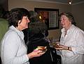 Dec. 5, 2008 - Palmer's Restaurant, Andover, Massachusetts.<br />Leslie's surprise 50th birthday party.<br />Susan and Tanya.