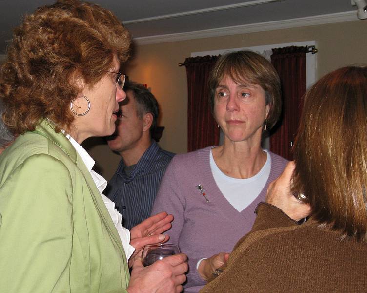 Dec. 5, 2008 - Palmer's Restaurant, Andover, Massachusetts.<br />Leslie's surprise 50th birthday party.<br />Wendy, Leslie, and Eileen.