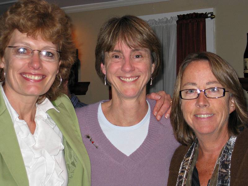 Dec. 5, 2008 - Palmer's Restaurant, Andover, Massachusetts.<br />Leslie's surprise 50th birthday party.<br />Wendy, Leslie, and Eileen.