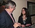 Dec. 5, 2008 - Palmer's Restaurant, Andover, Massachusetts.<br />Leslie's surprise 50th birthday party.<br />Marty and Claudia.