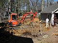 April 16, 2008 - Merrimac, Massachusetts.<br />Our own big dig in progress.