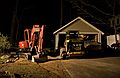 April 23, 2008 - Merrimac, Massachusetts.<br />My car is keeping strange company these days (and nights).