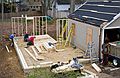 April 30, 2008 - Merrimac, Massachusetts.<br />Much progress was done today on Joyce's studio.