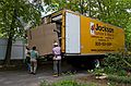 May 19, 2008 - Merrimac, Massachusetts.<br />The windows and the back door are being delivered.