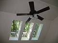 June 30, 2008 - Merrimac, Massachusetts.<br />Joyce's studio nearing completion.<br />The ceiling fans are in (sans bulbs).