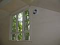June 30, 2008 - Merrimac, Massachusetts.<br />Joyce's studio nearing completion.<br />The exhaust fan from the inside.