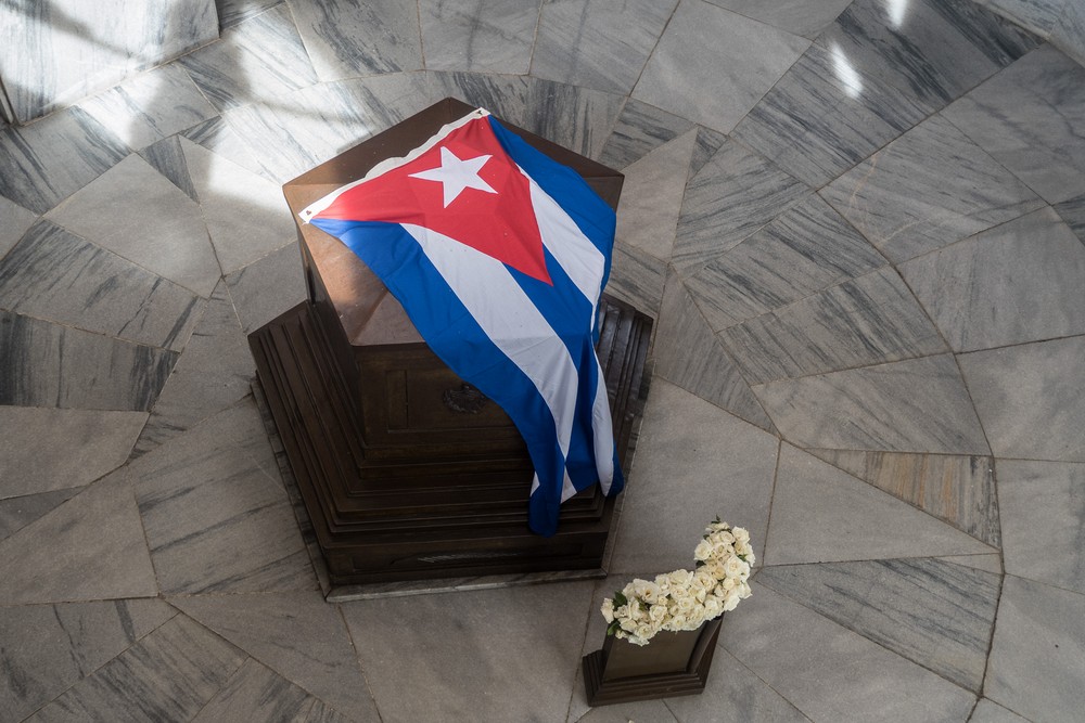 Jose Marti's tumb.<br />Oct. 30, 2016 - Saint Ifigenia Cemetery in Santiago de Cuba.